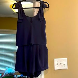 Navy blue shorts jumper